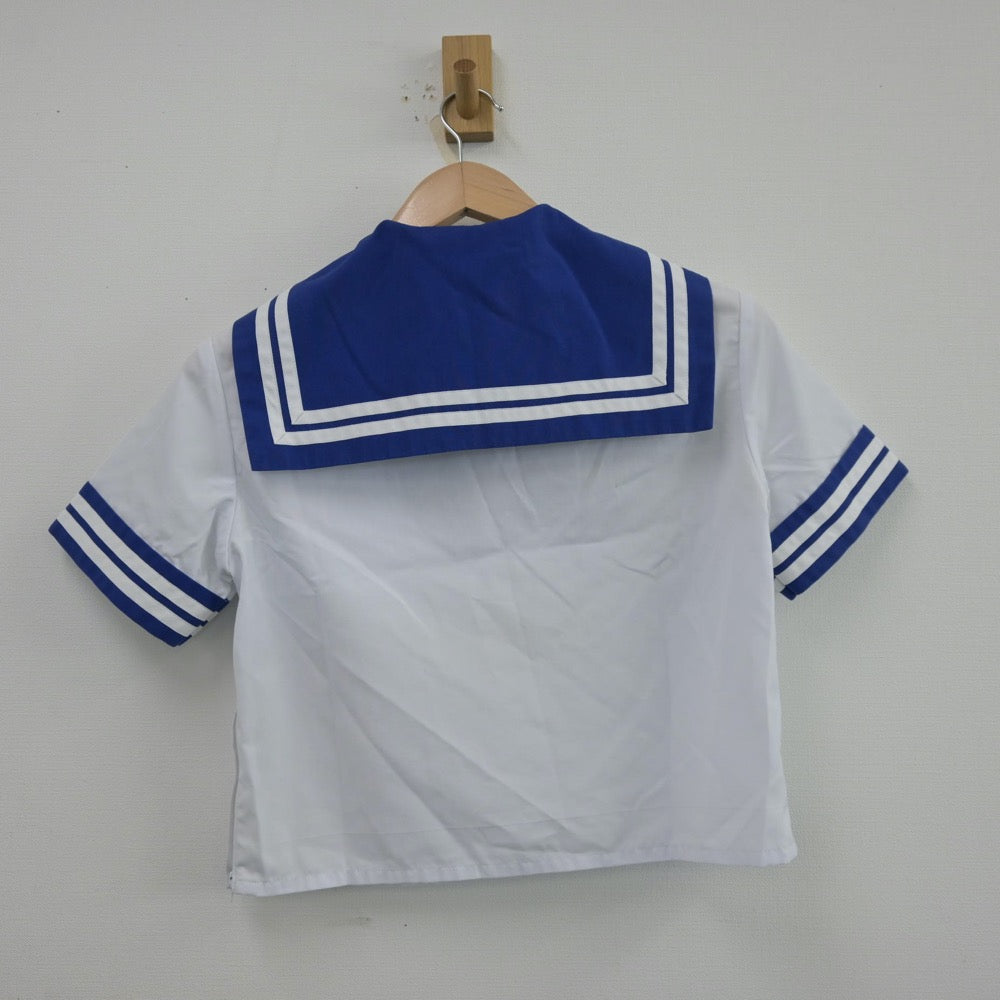 【中古】熊本県 熊本市立西山中学校 女子制服 2点（セーラー服）sf013604