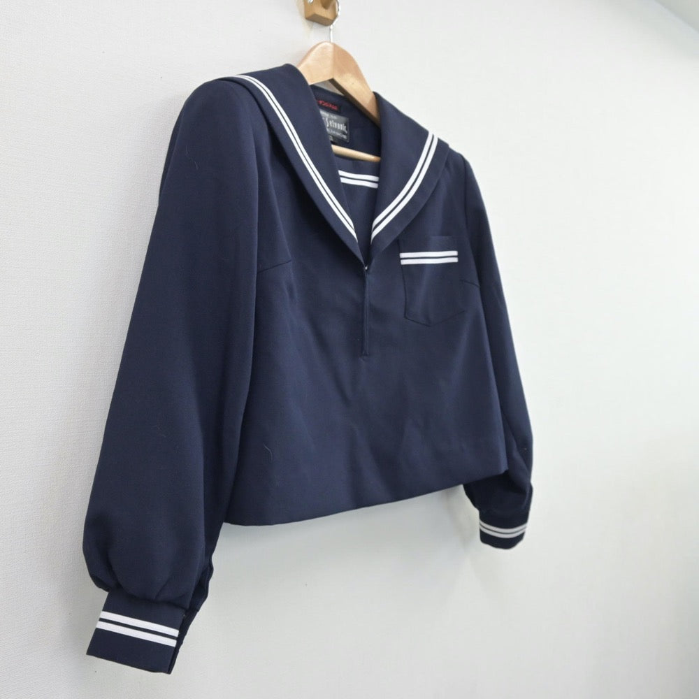 【中古】静岡県 高洲中学校 女子制服 1点（セーラー服）sf013614