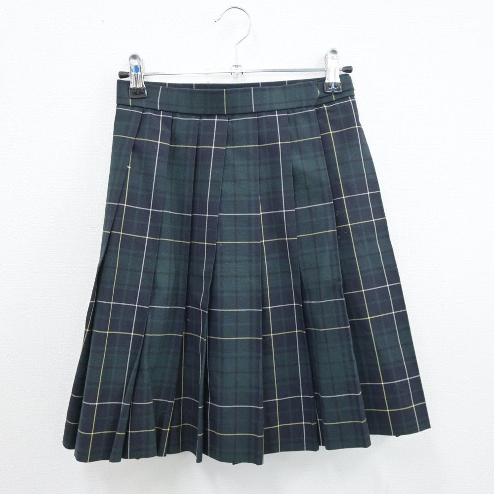 【中古】神奈川県 向上高等学校 女子制服 3点（シャツ・ニットベスト・スカート）sf013616