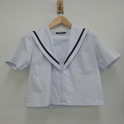 【中古】愛知県 黄金中学校 女子制服 2点（セーラー服・スカート）sf013627