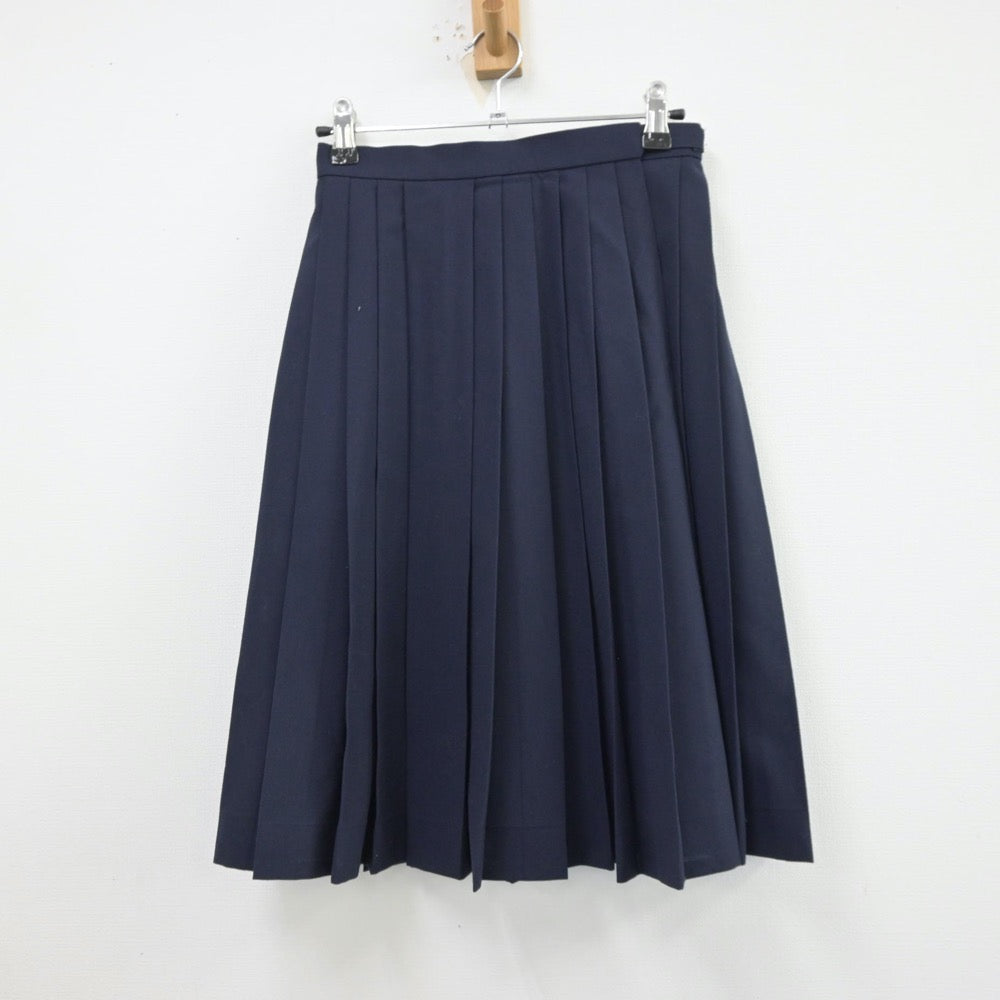 【中古】愛知県 黄金中学校 女子制服 2点（セーラー服・スカート）sf013627