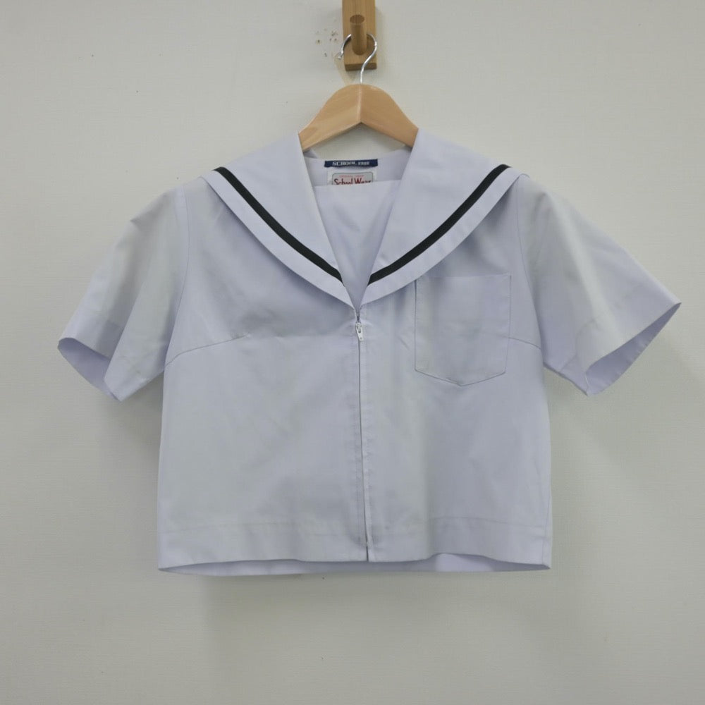 【中古】愛知県 黄金中学校 女子制服 2点（セーラー服・セーラー服）sf013629