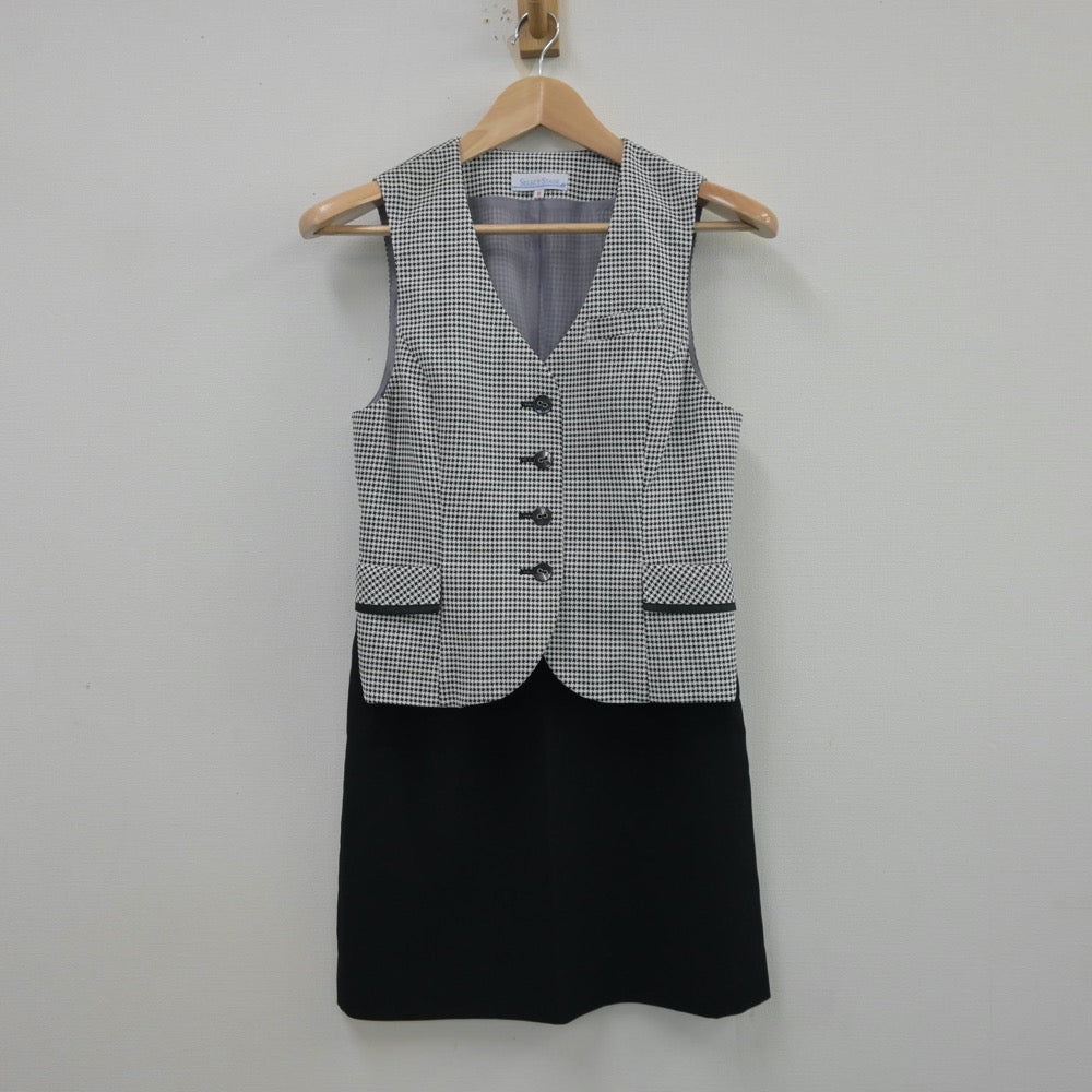 【中古】会社制服 事務服 2点 sf013637