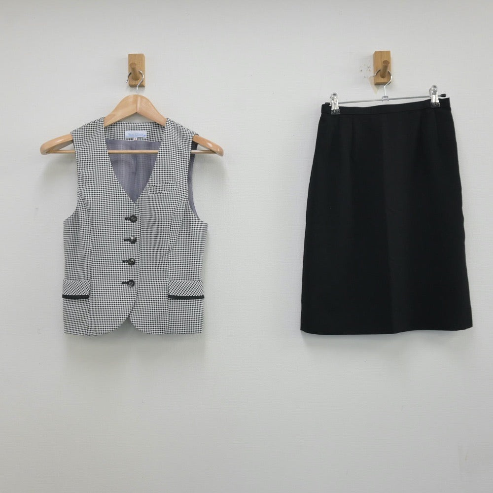 【中古】会社制服 事務服 2点 sf013637