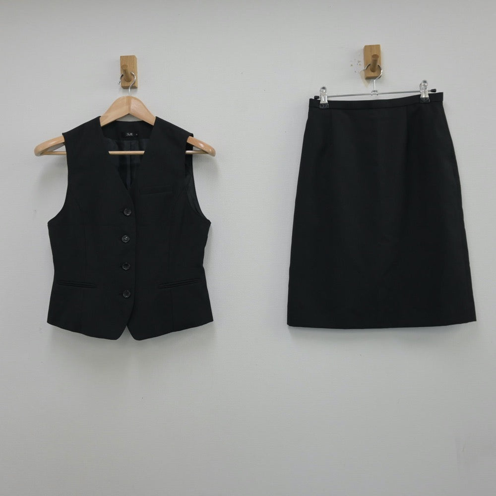 【中古】会社制服 事務服 2点 sf013638