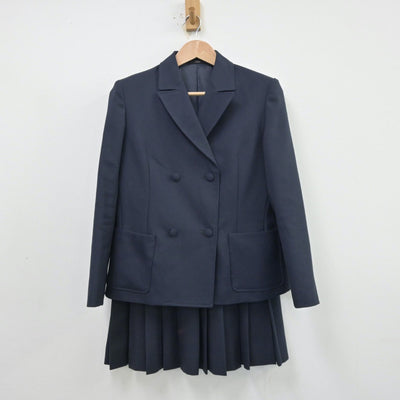 【中古】東京都 都立青山高等学校 女子制服 3点（ブレザー・スカート）sf013640