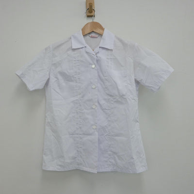 【中古】大阪府 赤坂台中学校 女子制服 2点（シャツ・スカート）sf013654