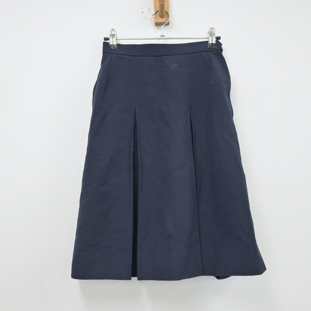 【中古】大阪府 清教学園高等学校 女子制服 2点（シャツ・スカート）sf013656