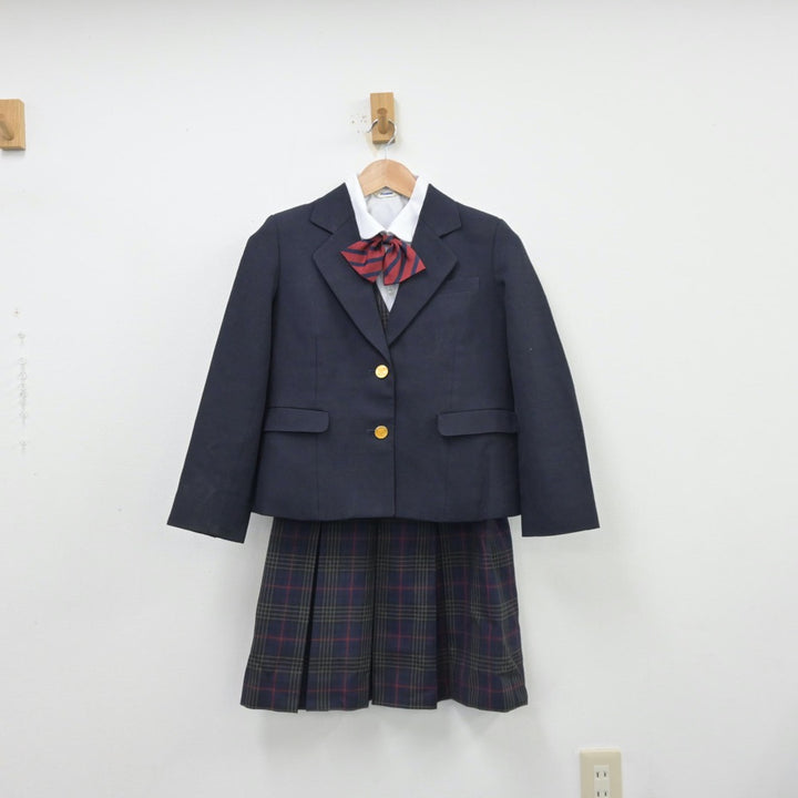 中古制服】北海道 札幌北陽中学校 女子制服 5点（ブレザー・シャツ・ベスト・スカート）sf013684【リサイクル学生服】 | 中古制服通販パレイド