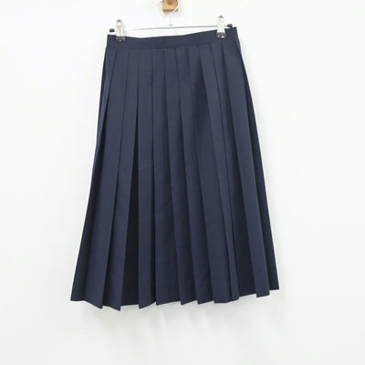 【中古】茨城県 茨城県立久慈中学校 女子制服 3点（シャツ・スカート）sf013695