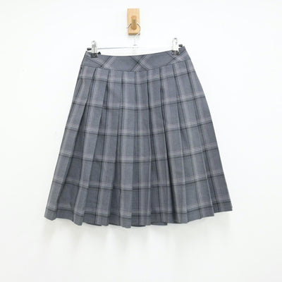 【中古】埼玉県 昌平高等学校 女子制服 3点（ニット・スカート）sf013711