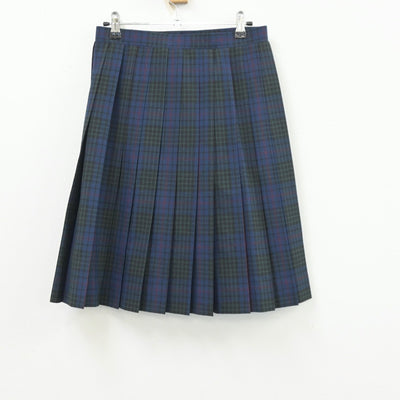 【中古】東京都 江戸川女子中学校 女子制服 4点（ニットベスト・シャツ・スカート）sf013718