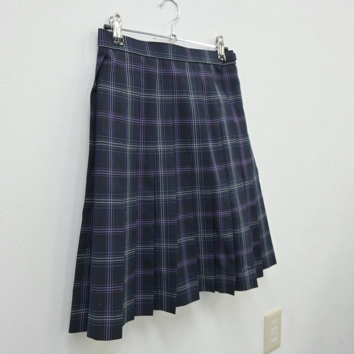 【中古】東京都 飛鳥未来高等学校 女子制服 1点（スカート）sf013720