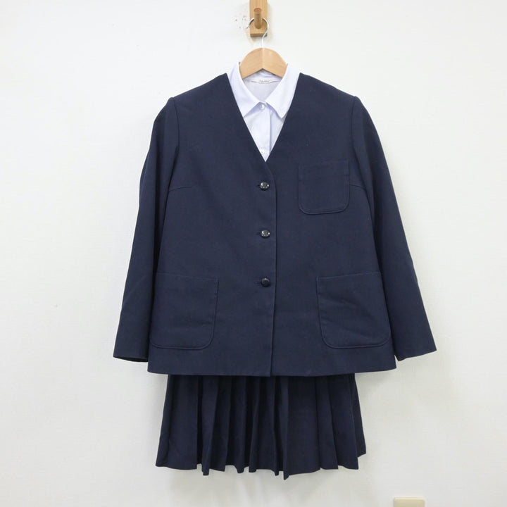 中古制服】茨城県 牛久市立牛久第一中学校 女子制服 4点