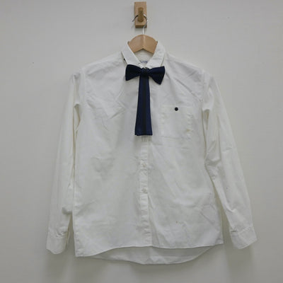 【中古】千葉県 千葉県八千代松陰中学校 女子制服 5点（シャツ・シャツ・ニット・ニット）sf013725