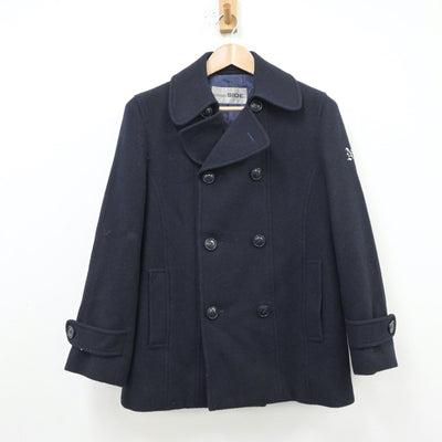 【中古】千葉県 成田高校付属中学校 女子制服 1点（コート）sf013738