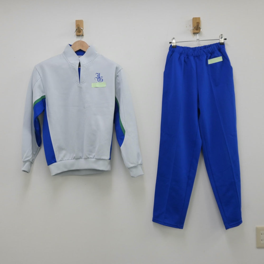 【中古】千葉県 市川中学校 女子制服 4点（ジャージ 上・体操服 上・ジャージ 下・体操服 下）sf013742