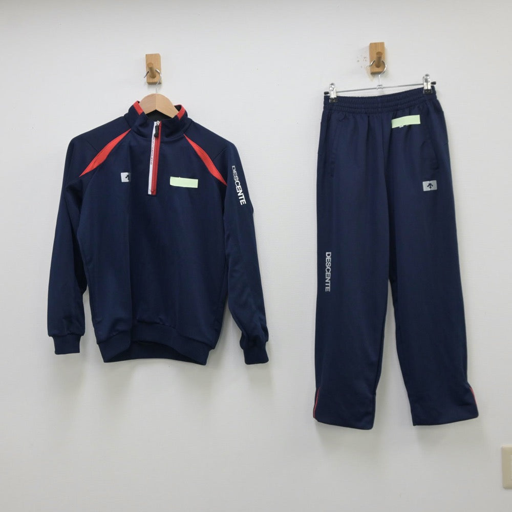 【中古】千葉県 千葉県八千代松陰中学校 女子制服 4点（体操服 上・ジャージ 上・体操服 下・ジャージ 下）sf013762