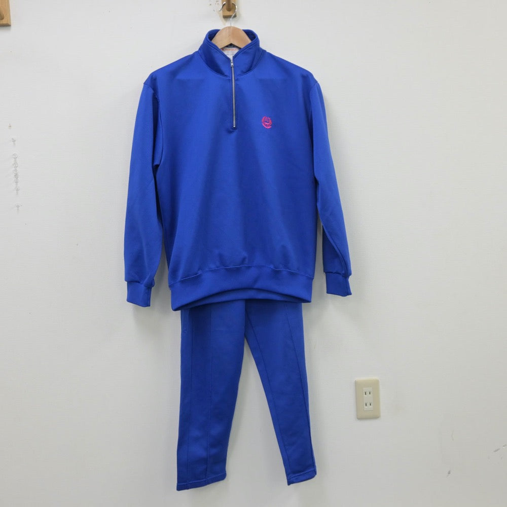 【中古】埼玉県 久喜高等学校 女子制服 4点（体操服 上・ジャージ 上・体操服 下・ジャージ 下）sf013773