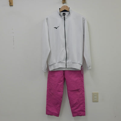 【中古】埼玉県 久喜高等学校/陸上部練習着 女子制服 3点（部活ユニフォーム 上下）sf013774