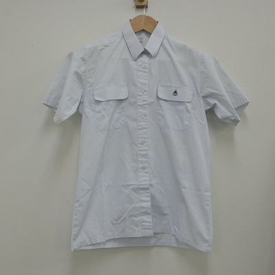 【中古】東京都 私立青陵高等学校 女子制服 3点（シャツ・ニットベスト・スカート）sf013777