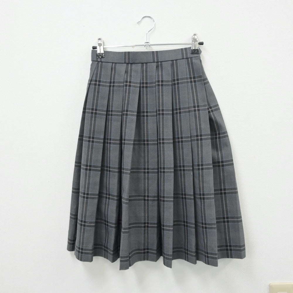 【中古】埼玉県 埼玉県草加市立青柳中学校 女子制服 4点（ブレザー・シャツ・スカート）sf013783