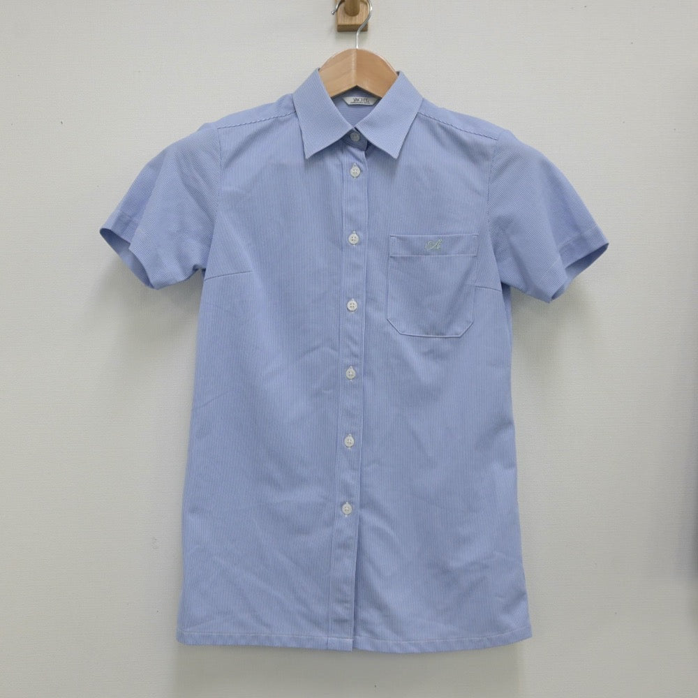 【中古】埼玉県 埼玉県草加市立青柳中学校 女子制服 3点（シャツ・シャツ・スカート）sf013784