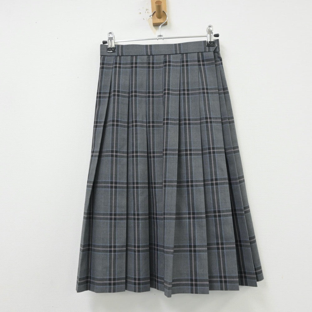 【中古】埼玉県 埼玉県草加市立青柳中学校 女子制服 3点（シャツ・スカート）sf013785