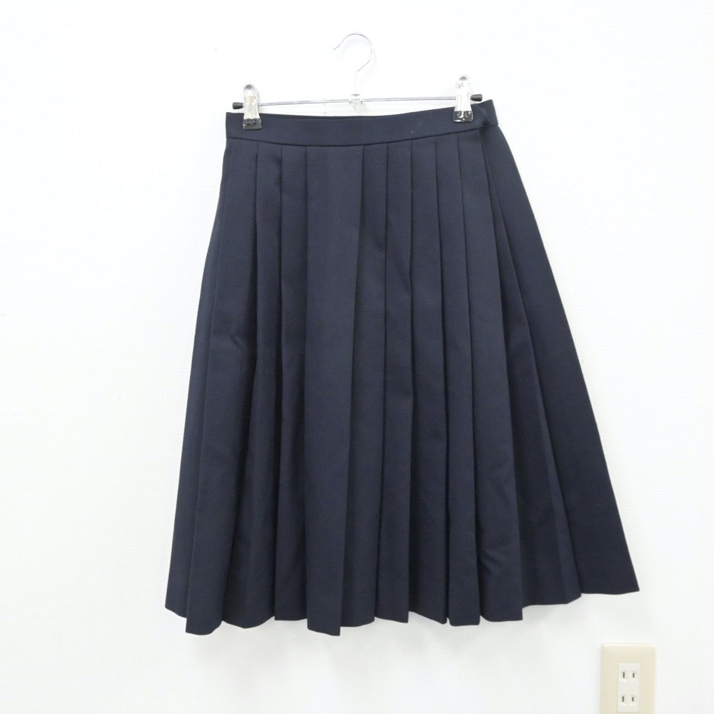 【中古】東京都 石神井中学校 女子制服 4点（セーラー服・スカート）sf013786