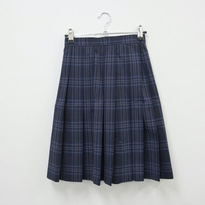 【中古】神奈川県 中央大学附属横浜中学校 女子制服 3点（シャツ・ニットベスト・スカート）sf013795