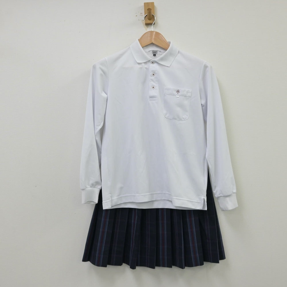 【中古】大阪府 大東市立諸福中学校 女子制服 3点（ブレザー・シャツ・スカート）sf013800