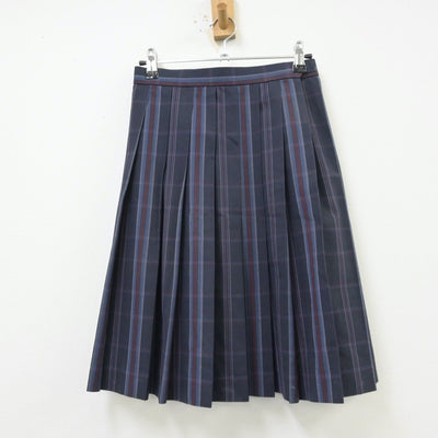 【中古】大阪府 大東市立諸福中学校 女子制服 2点（シャツ・スカート）sf013801