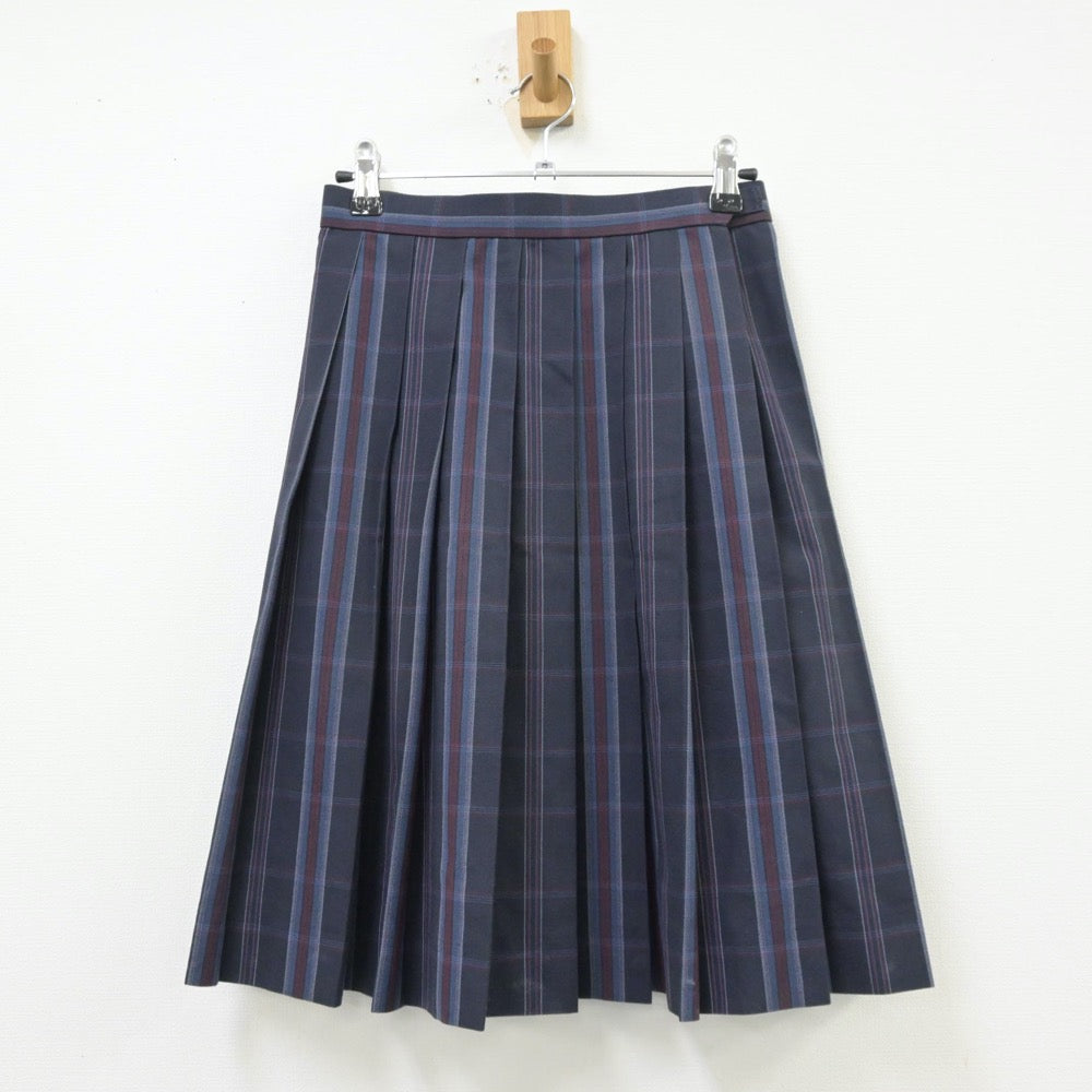 【中古】大阪府 大東市立諸福中学校 女子制服 2点（シャツ・スカート）sf013802