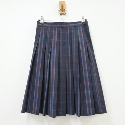 【中古】大阪府 大東市立諸福中学校 女子制服 2点（シャツ・スカート）sf013802