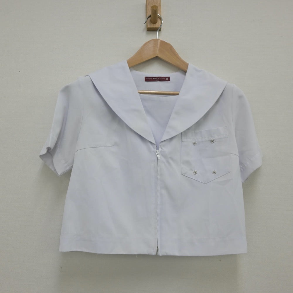 【中古】愛知県 名古屋市立東港中学校 女子制服 3点（セーラー服・スカート）sf013815