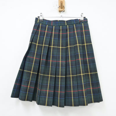 【中古】埼玉県 西武学園文理高等学校 女子制服 2点（シャツ・スカート）sf013823