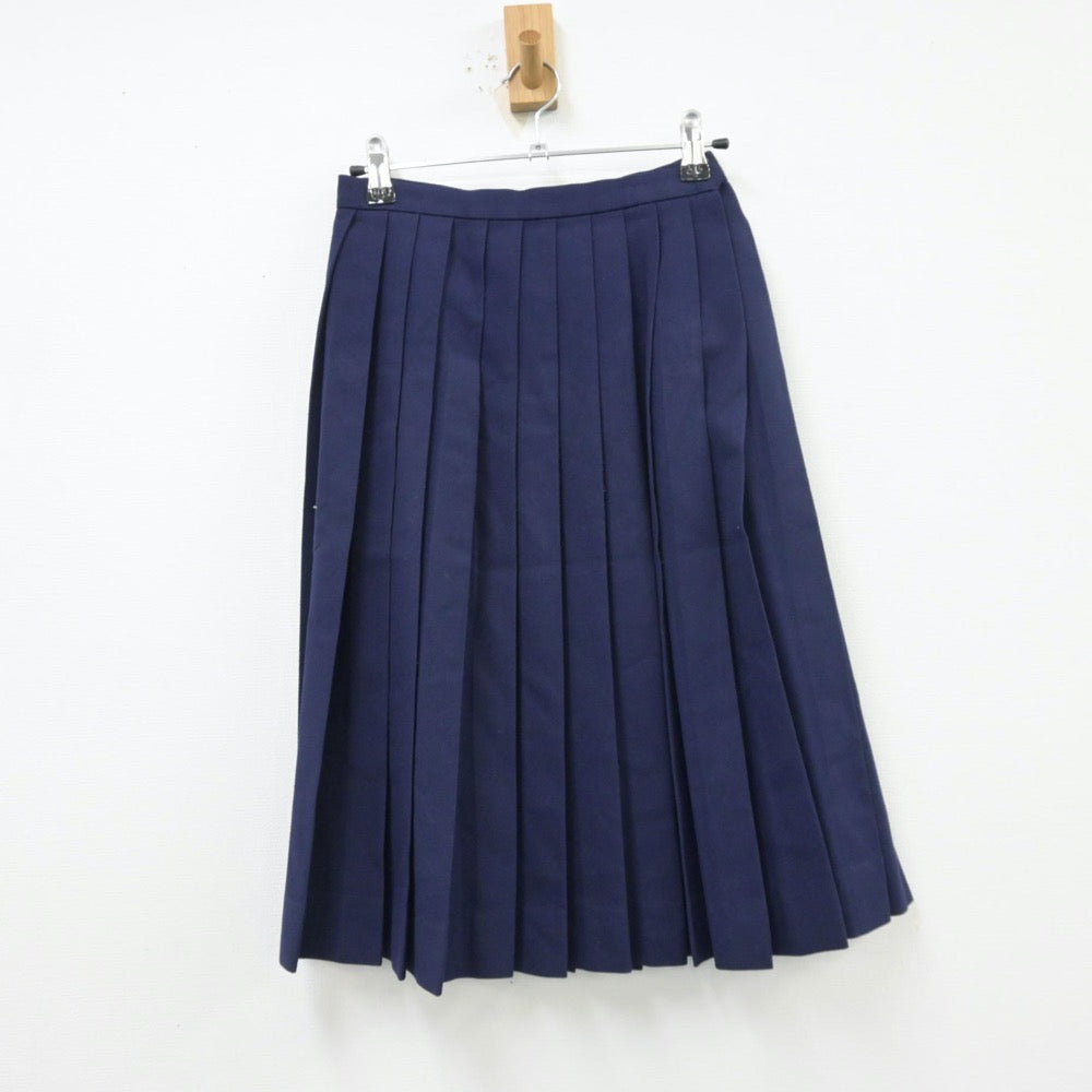 【中古】岩手県 水沢南中学校 女子制服 3点（セーラー服・スカート）sf013840