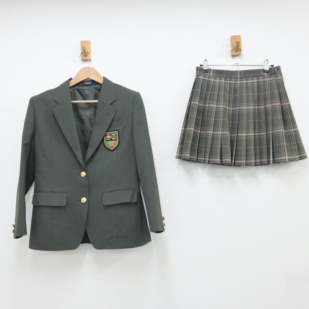 中古制服】千葉県 沼南高柳高等学校 女子制服 2点（ブレザー