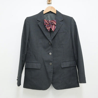 【中古】千葉県 千葉県松戸市旧秋山高等学校 女子制服 4点（ブレザー・スカート）sf013851