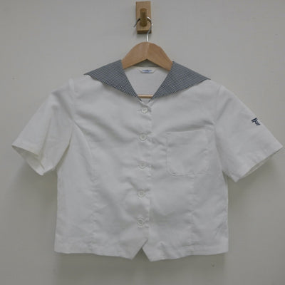 【中古】熊本県 東海大学附属熊本星翔高等学校 女子制服 3点（セーラー服・スカート）sf013852