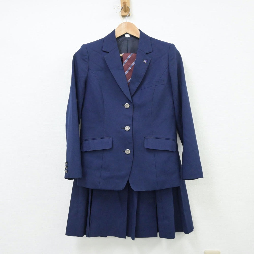 【中古】兵庫県 川西緑台高等学校 女子制服 4点（ブレザー・スカート）sf013858