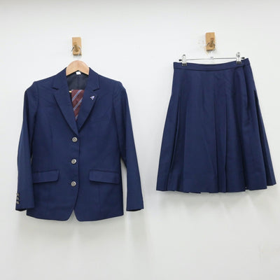 【中古】兵庫県 川西緑台高等学校 女子制服 4点（ブレザー・スカート）sf013858