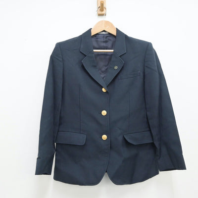 【中古】埼玉県 大宮東高等学校 女子制服 3点（ブレザー・スカート）sf013862