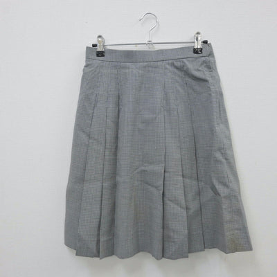 【中古】埼玉県 大宮東高等学校 女子制服 3点（シャツ・ニットベスト・スカート）sf013864