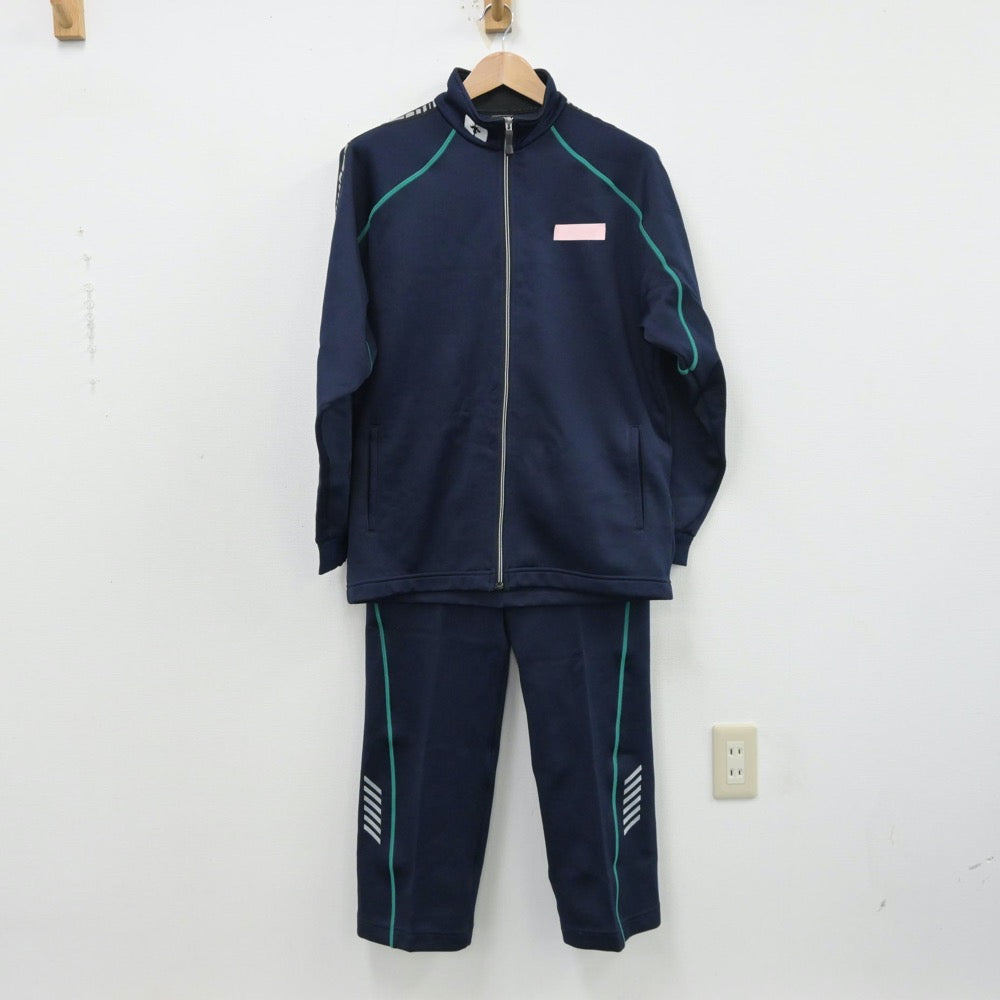 【中古】神奈川県 向上高等学校 女子制服 2点（ジャージ 上・ジャージ 下）sf013868