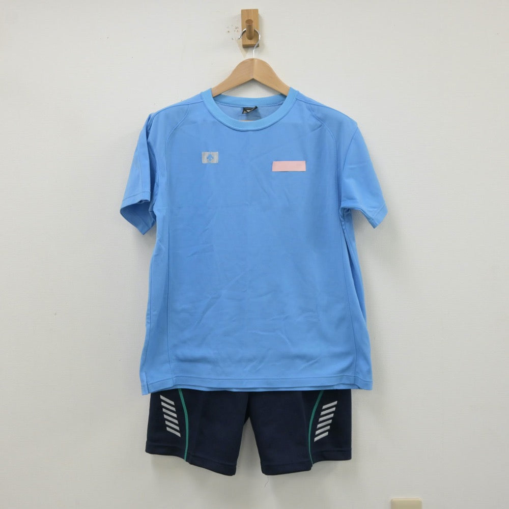 【中古】神奈川県 向上高等学校 女子制服 2点（体操服 上・体操服 下）sf013869