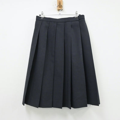 【中古】奈良県 磯城野高等学校 女子制服 2点（ニット・スカート）sf013870