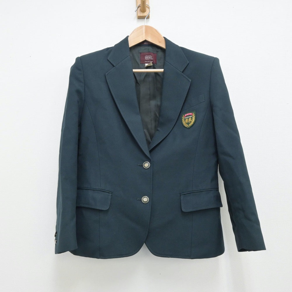 【中古】熊本県 折尾高等学校 女子制服 2点（ブレザー・スカート）sf013880