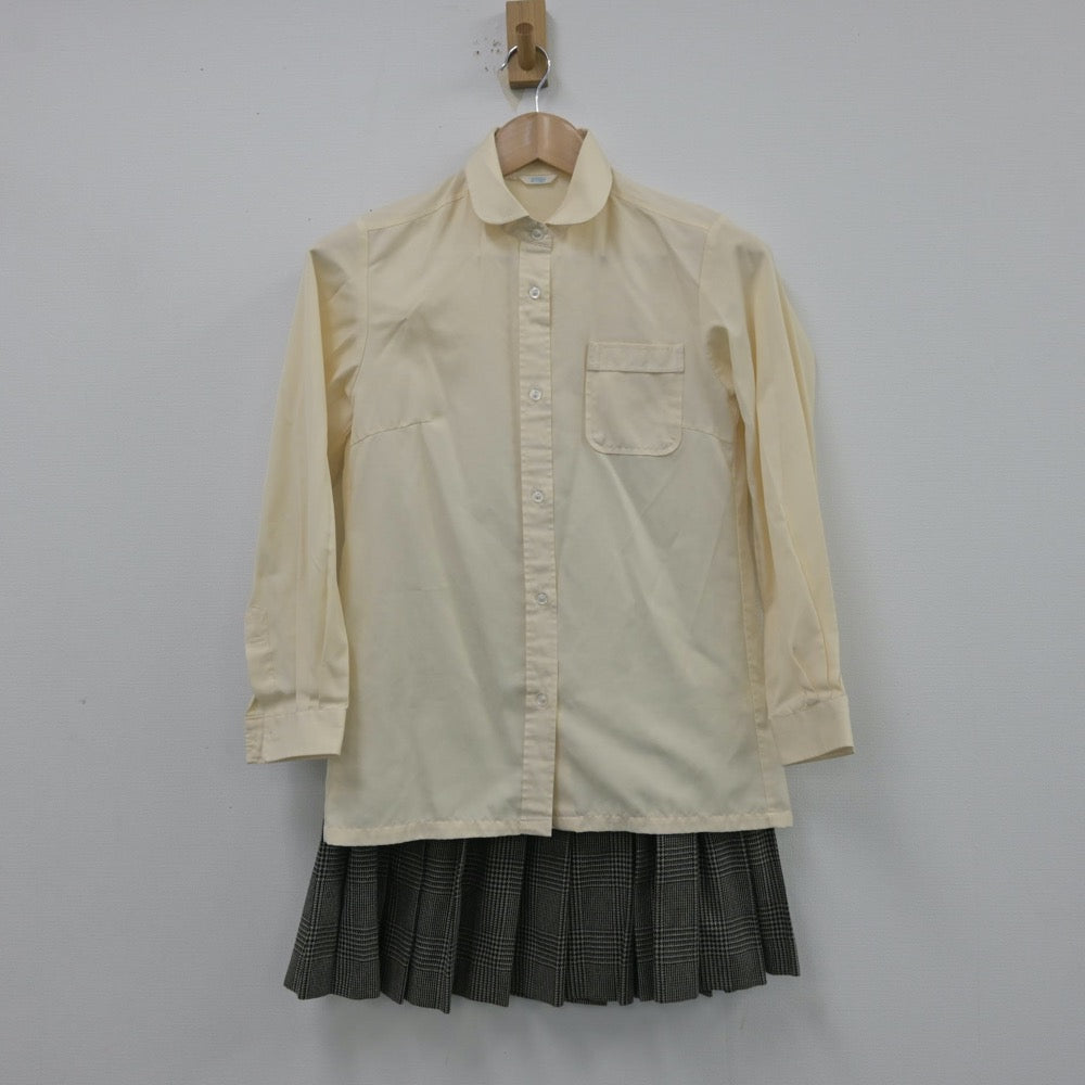 【中古】東京都 富士見ヶ丘高等学校 女子制服 3点（ブレザー・シャツ・スカート）sf013884