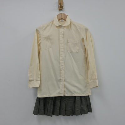 【中古】東京都 富士見ヶ丘高等学校 女子制服 3点（ブレザー・シャツ・スカート）sf013884